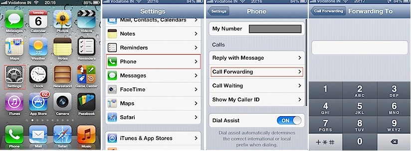 Call Forwarding normal Conditional On IPhone IOS Made Simple